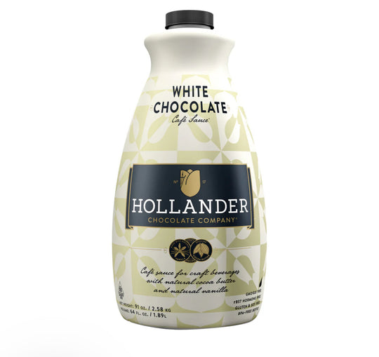 Hollander Chocolate Sweet Ground White Chocolate Sauce