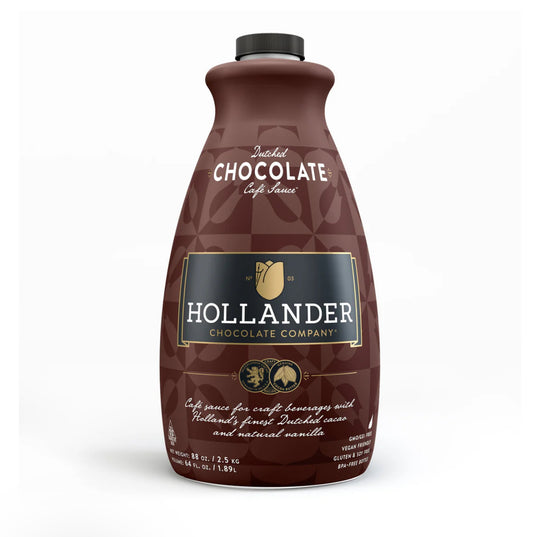 Hollander Chocolate Sweet Ground Dutched Chocolate Sauce